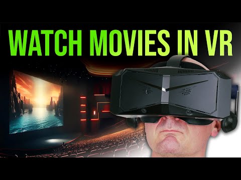 Best VR option for cinema viewing experience.