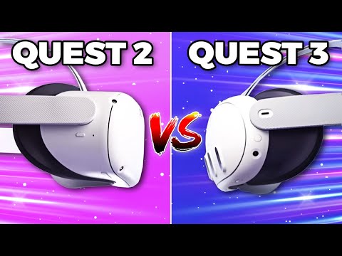 A simple review of the Quest 3 vs. Quest 2