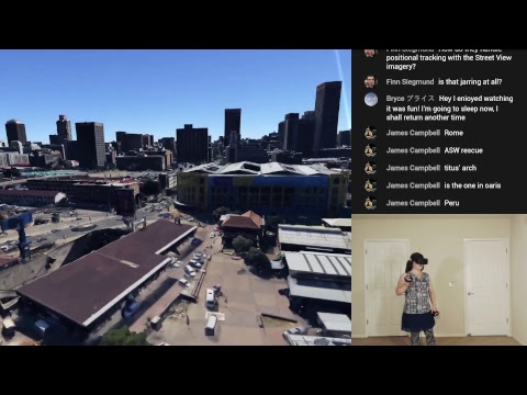 Would it be possible to do Google Street view with a VR headset?