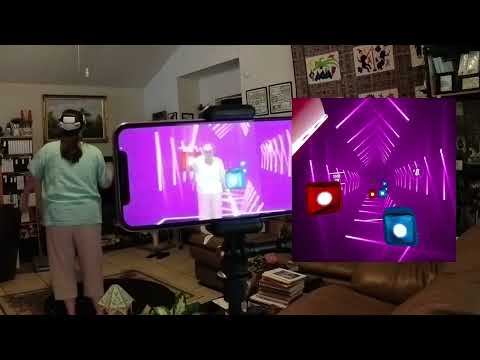 Recording a Beat Saber Mixed Reality video with only a Quest 2 and an iPad