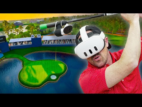 Is there a mixed reality golf simulator?