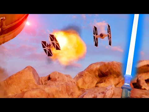 The BEST Star Wars Virtual Reality Combat Experience